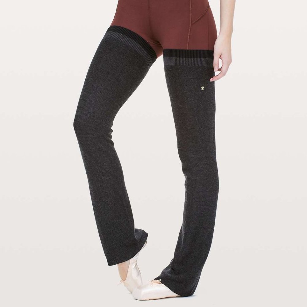 Lululemon | Principal Dancer Leg Warmers | Black